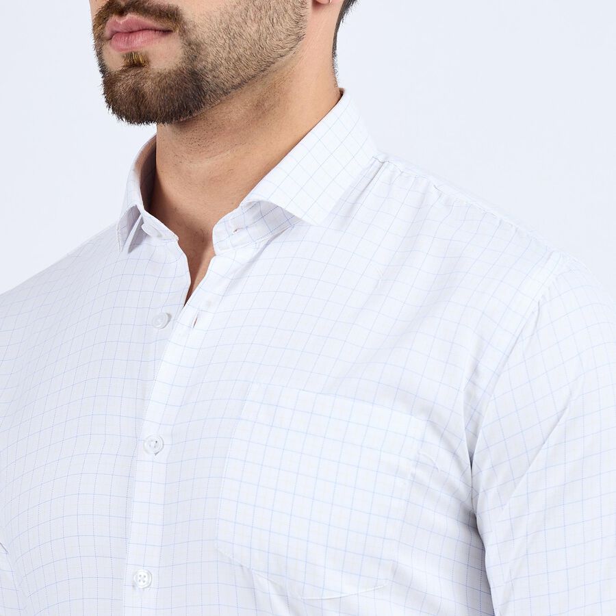 Men's Formal Shirt , Off White, large image number null