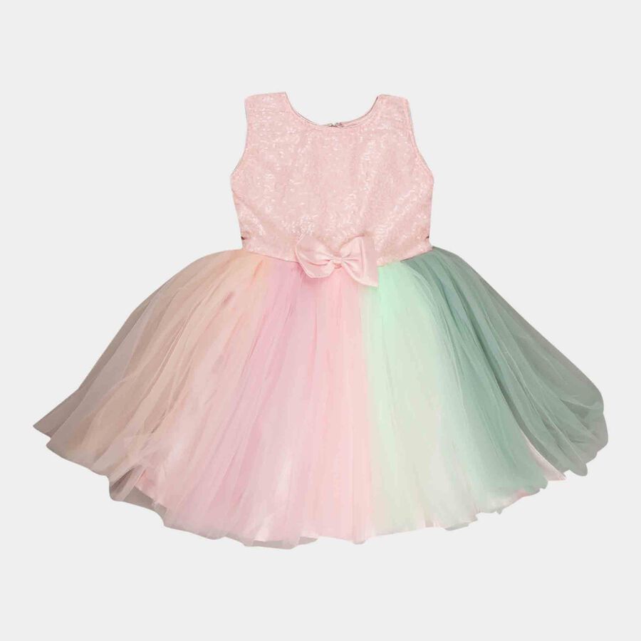 Embellished Frock, Light Pink, large image number null