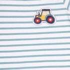 Infant Boys' 100% Cotton Baba Suit , Teal Blue, small image number null