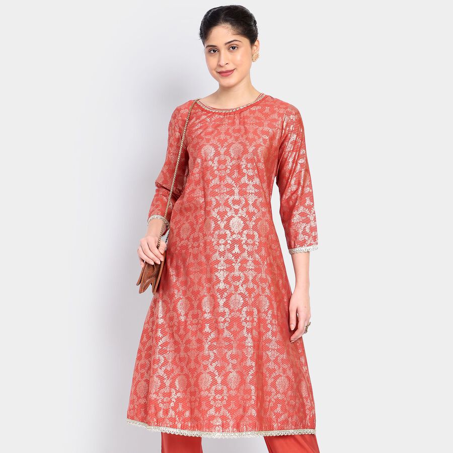 Ladies' Ethnic Set, रस्ट, large image number null