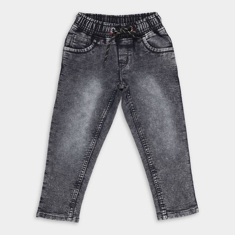 Boy's Jeans, काला, large image number null
