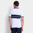 Men's100% Cotton Collared Half Sleeves T-Shirt, Light Blue, small image number null