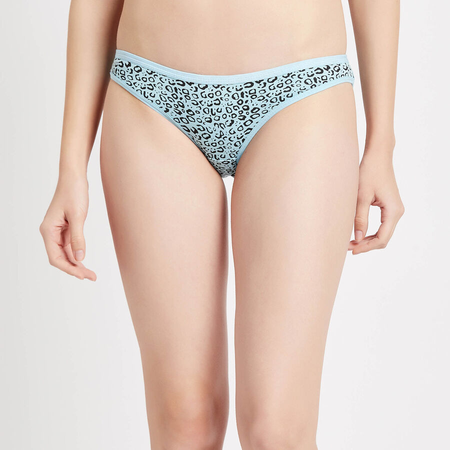 Cotton Printed Panty, Light Blue, large image number null