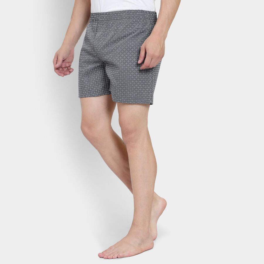 Men's 100% Cotton Boxers , गहरा ग्रे, large image number null
