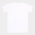 कॉटन टी-शर्ट, सफ़ेद, small image number null