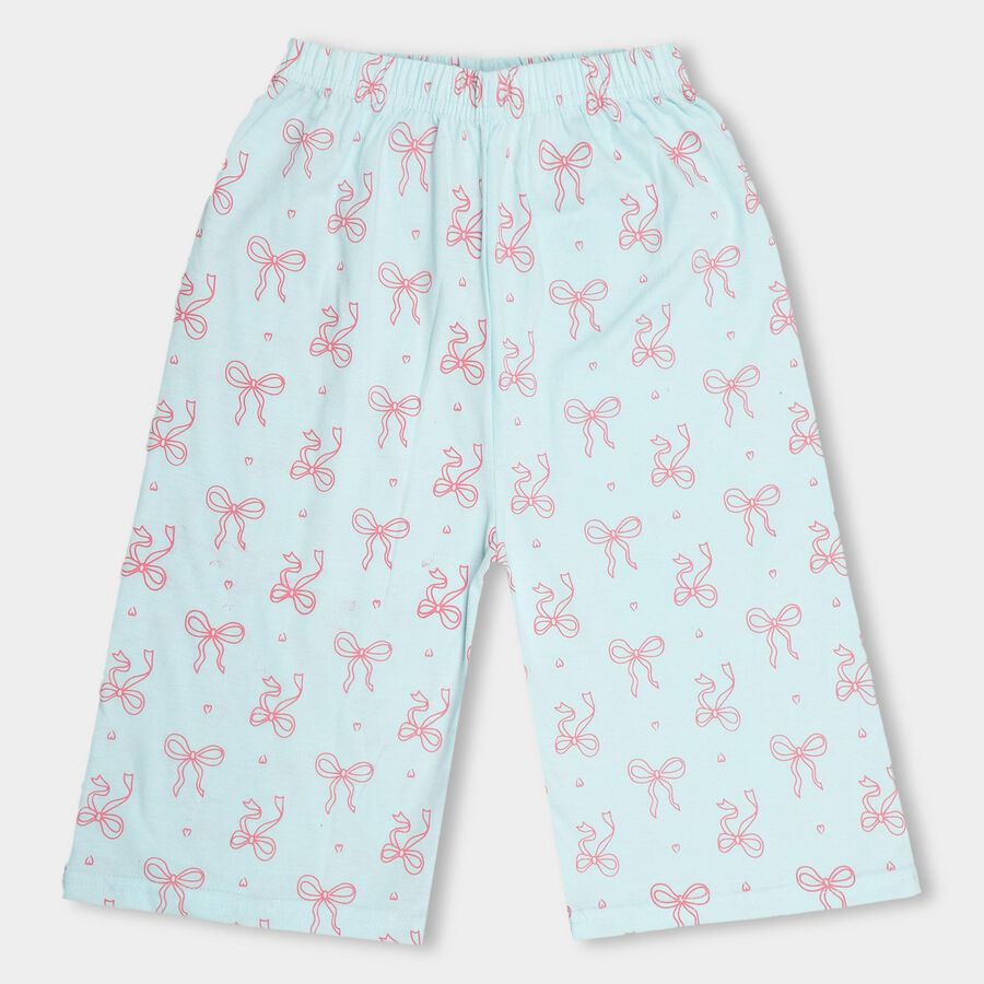 Girls' Pull Ups Capri, Aqua, large image number null