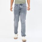 Men's Slim Fit Jeans, Light Grey, small