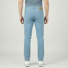 Men's Blue Slim Fit Classic Jeans, Ice Blue, small