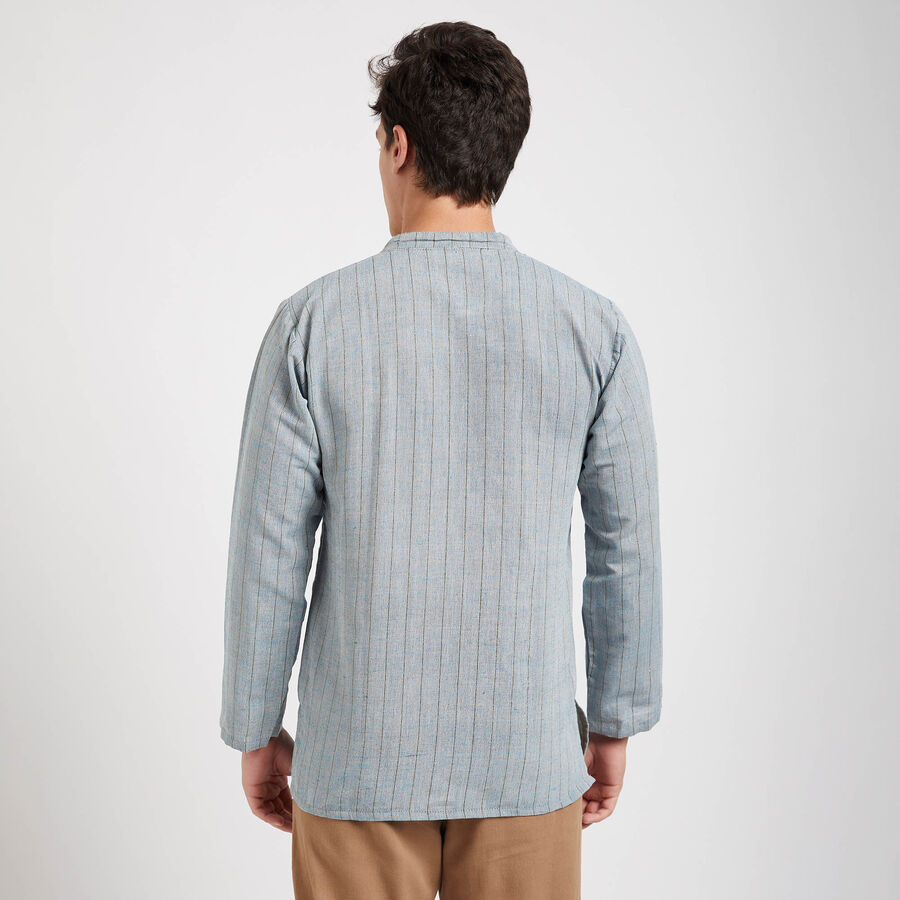 Printed Kurta, Light Blue, large image number null