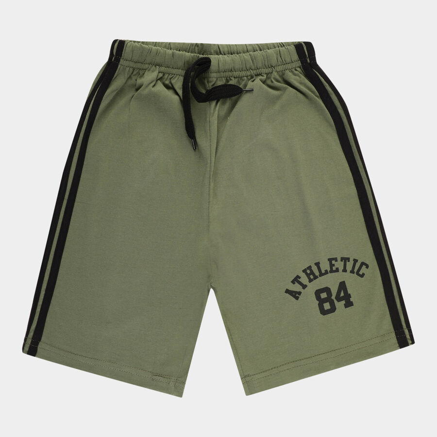 Boys Stripes Bermuda, ओलिव, large image number null