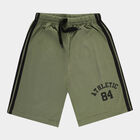 Boys Stripes Bermuda, Olive, small image number null