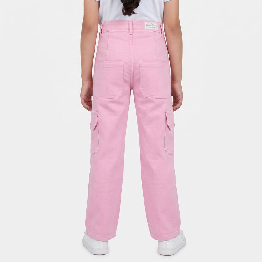 Girls' Jeans, Light Pink, large