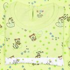 Infants Printed Cotton Baby Gift Set, Light Green, small image number null