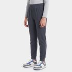 Girls Mid Blue Long Johns Thermal, Mid Blue, small
