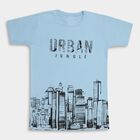 Boys' Half Sleeves T-Shirt , Light Blue, small image number null