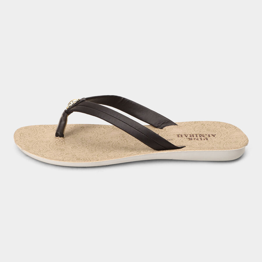 Ladies' Sandal, भूरा, large image number null