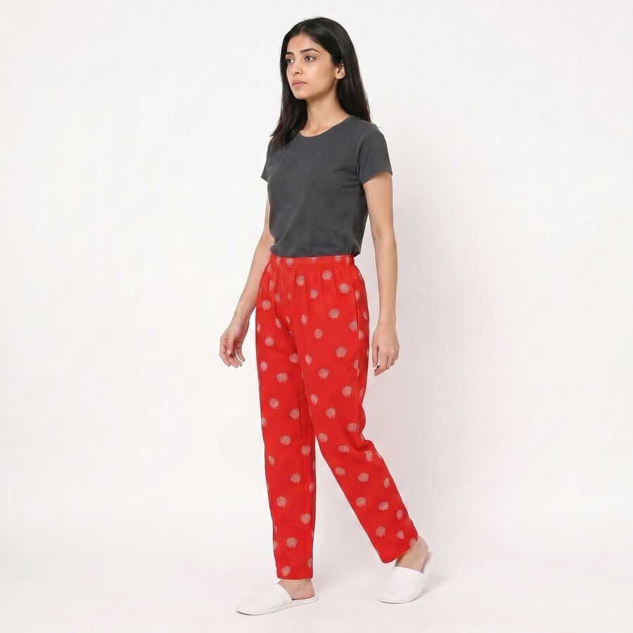 Ladies' Pyjama, Red, large