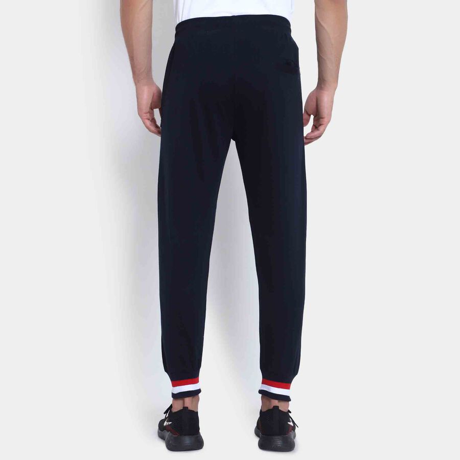Solid Track Pants, Navy Blue, large image number null
