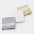 Men's Olive Green Solid Pack of 3 Handkerchief, ओलिव, small