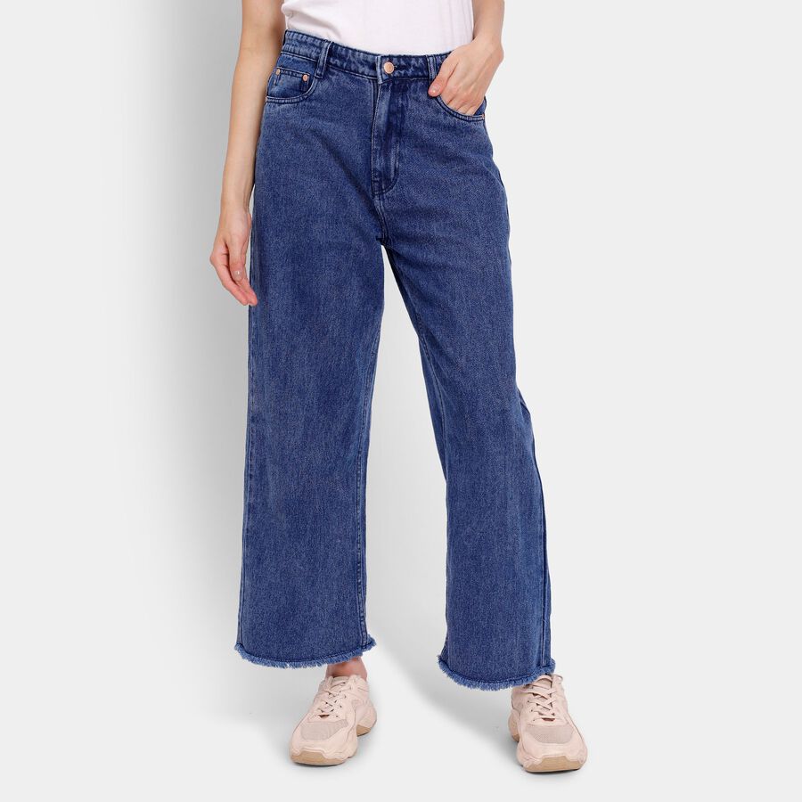 Ladies' Jeans , Mid Blue, large image number null