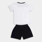 Infant Boys' 100% Cotton Baba Suit, नेवी ब्लू, small image number null