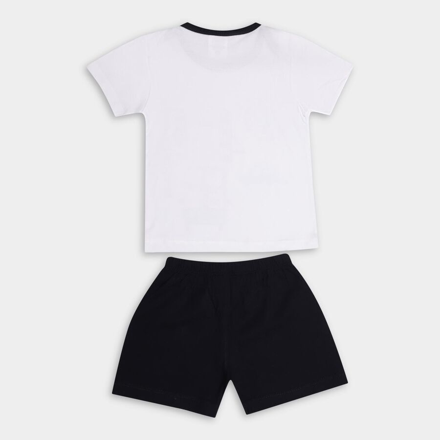 Infant Boys' 100% Cotton Baba Suit, नेवी ब्लू, large image number null