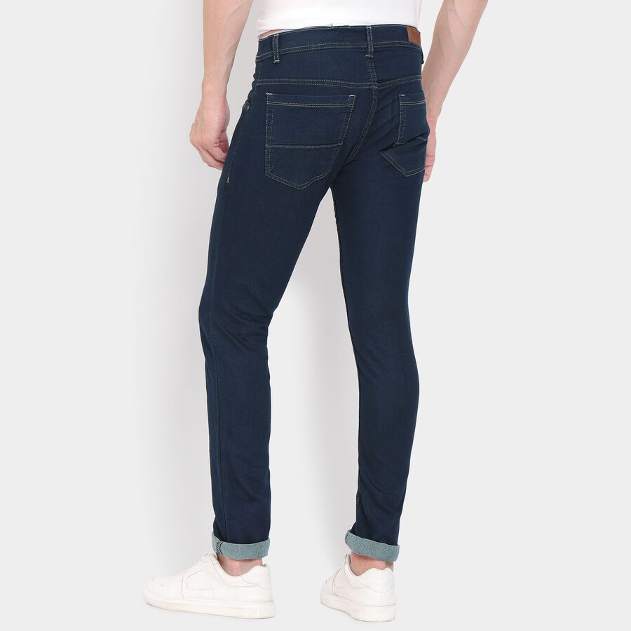 Men's Skinny Jeans , Dark Blue, large image number null