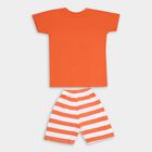 Boys' Cotton Knit Baba Suit, मूँगा (कोरल), small image number null