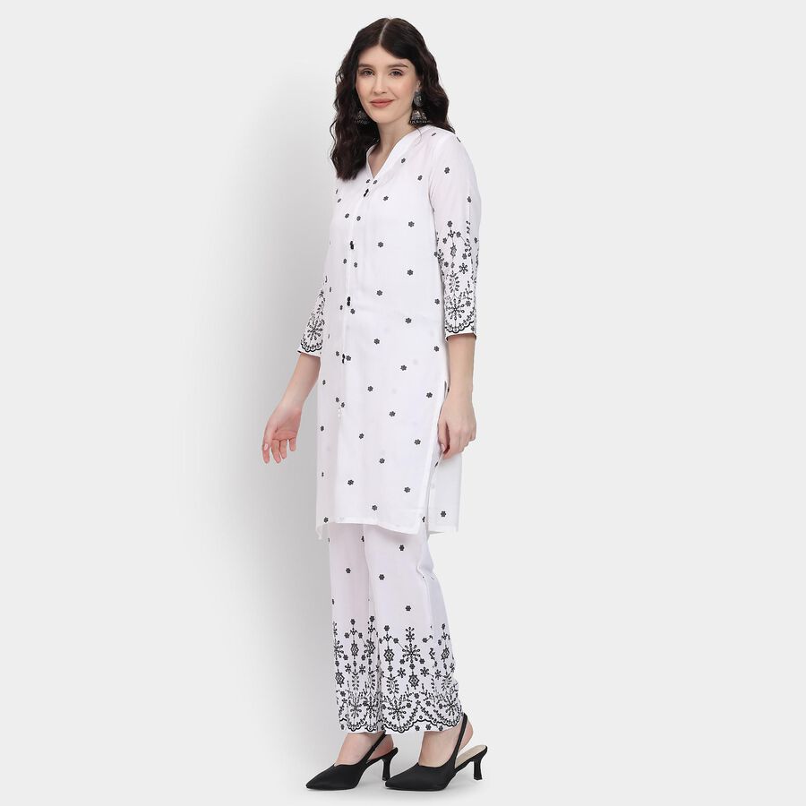 Ladies' Ethnic Set , ऑफ व्हाइट, large image number null