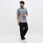 Men's Casual Shirt, Navy Blue, small image number null