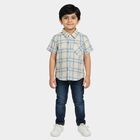 Boys' Casual Shirt, गहरा पीला, small