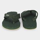 Men's Olive Green Flip-Flop Slippers, ओलिव, small