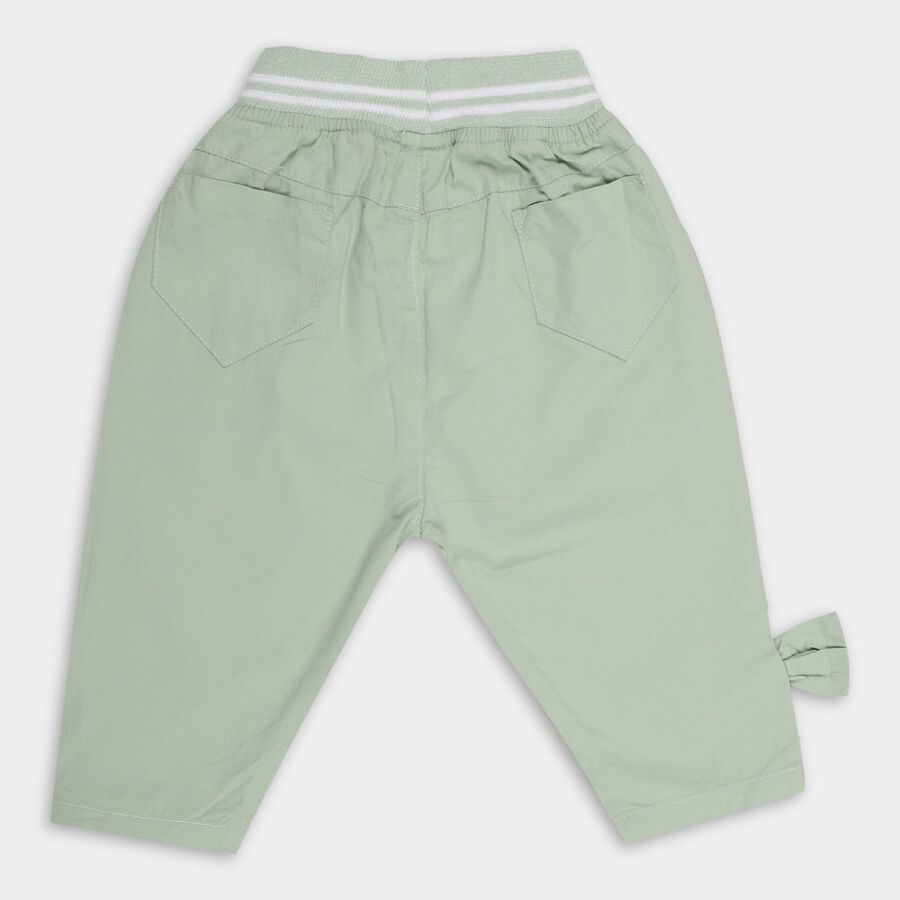 Infants' 100% Cotton Cotton Trousers, Light Green, large image number null