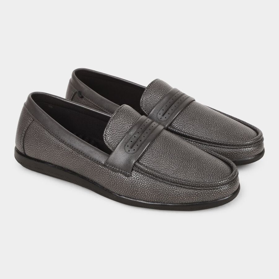 Men's Formal Shoes, Grey, large image number null