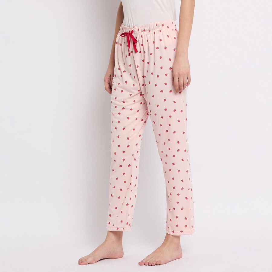 Ladies' Pyjama , हल्का गुलाबी, large image number null