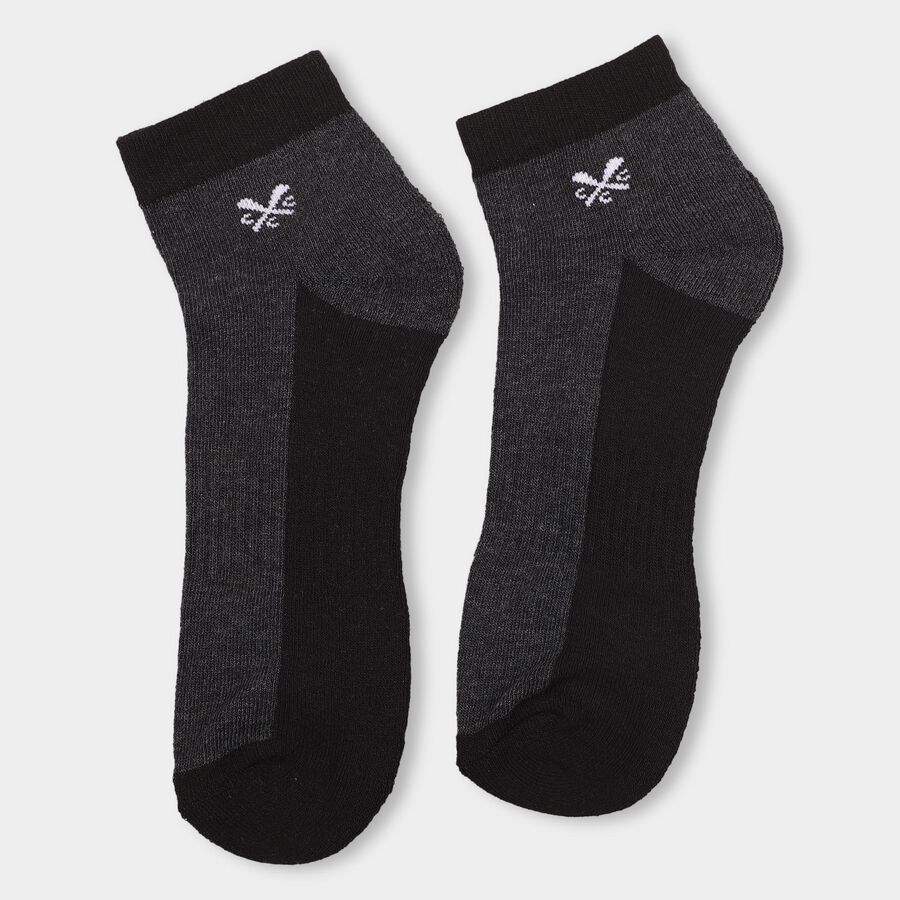 Men'sSocks, Black, large image number null