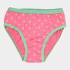 Girls Cotton Printed Panty, Light Green, small image number null