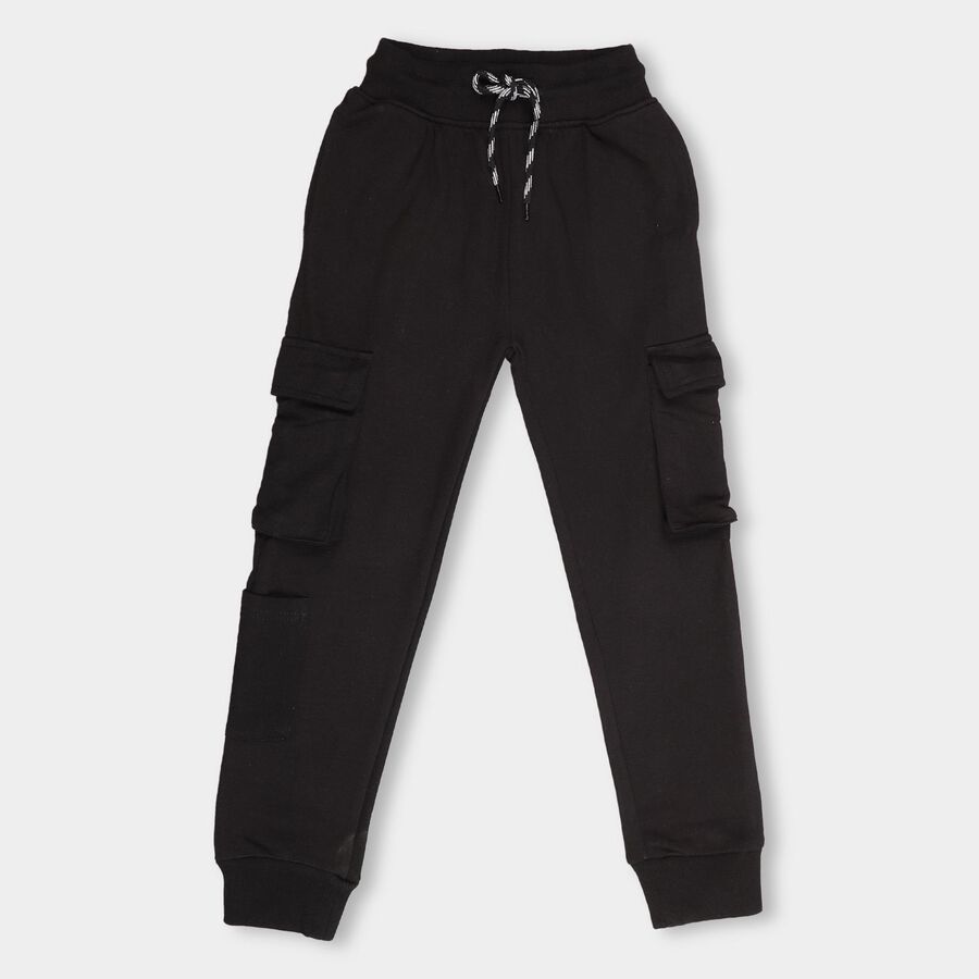 Kids Jogger Style Pyjama, Black, large image number null