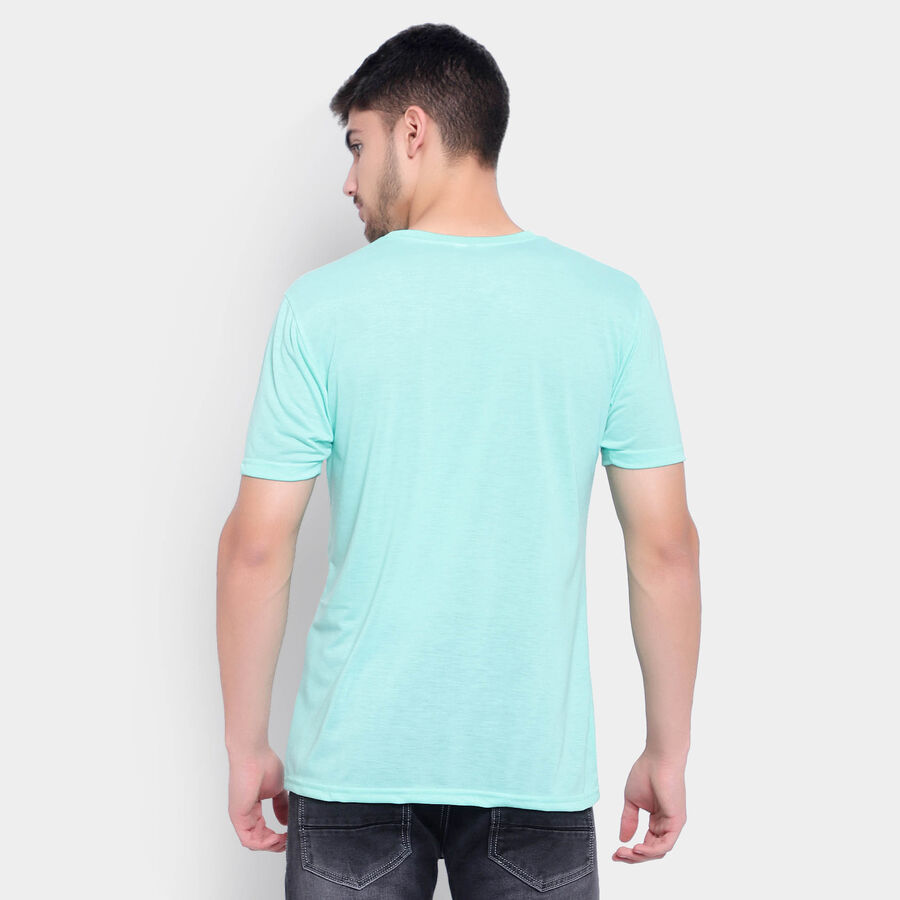 Round Neck T-Shirt, Light Green, large image number null