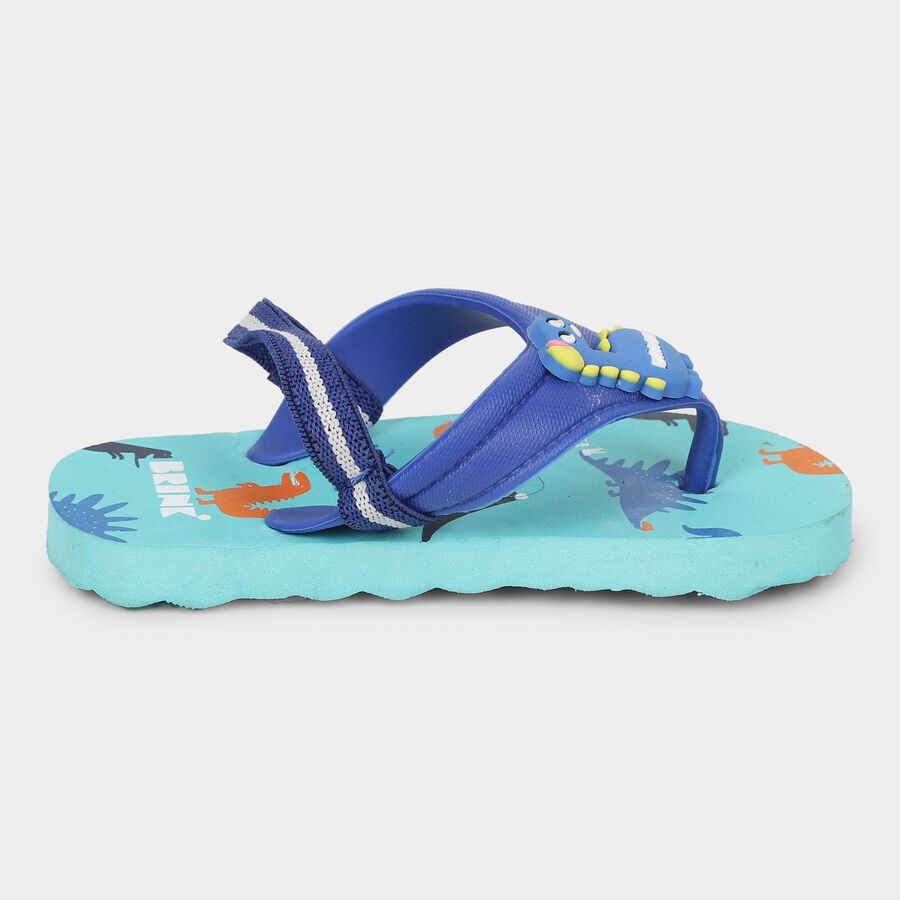 Boys' Slipper, Blue, large image number null