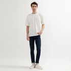 Men's Slim Fit Jeans, गहरा नीला, small image number null