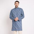 Men's Kurta, गहरा नीला, small image number null