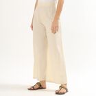 Women's Solid Regular Fit Palazzo, Beige, small image number null