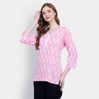 Printed Kurti, Light Pink, small image number null