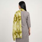 Women's Green Printed Dupatta, हल्का हरा, small
