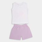 Infant Girls' 100% Cotton Short Set , Lilac, small image number null