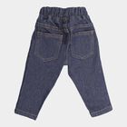 Infants Basic Wash Elasticated Jeans, Mid Blue, small image number null