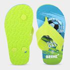 Boys' Slipper, Green, small