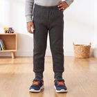 Boys' Charcoal Long Johns Thermal, चारकोल, small