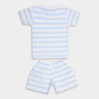 Infant Boys' 100% Cotton Baba Suit , Light Blue, small image number null